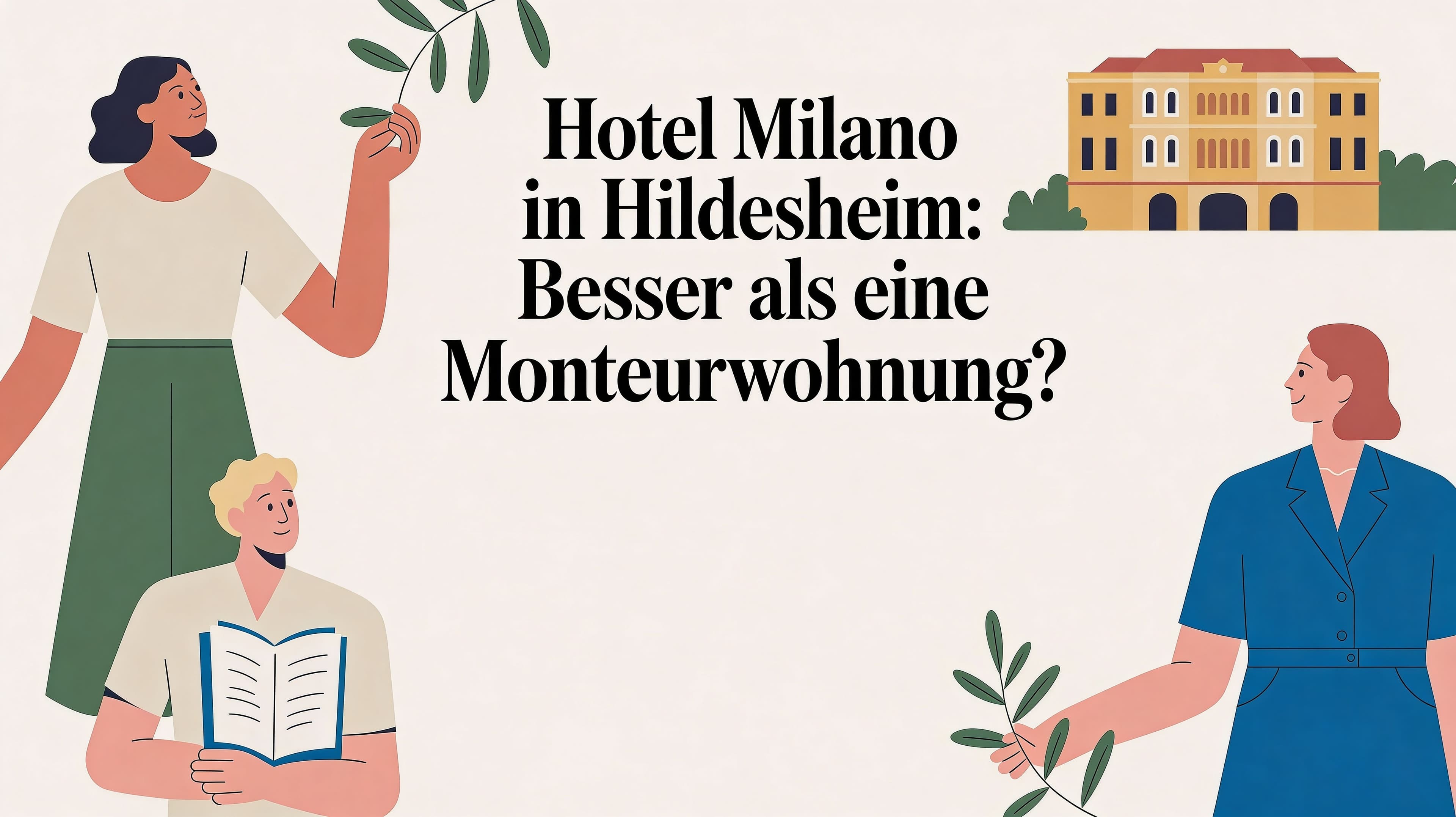 Hotel Milano in Hildesheim: Besser als eine Monteurwohnung?