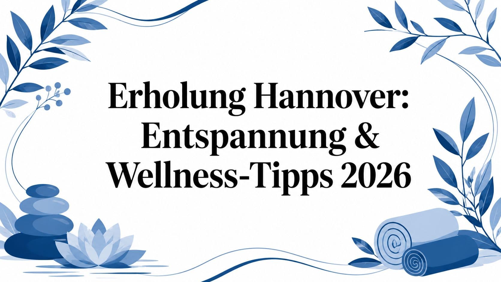 Erholung Hannover: Entspannung & Wellness-Tipps 2026