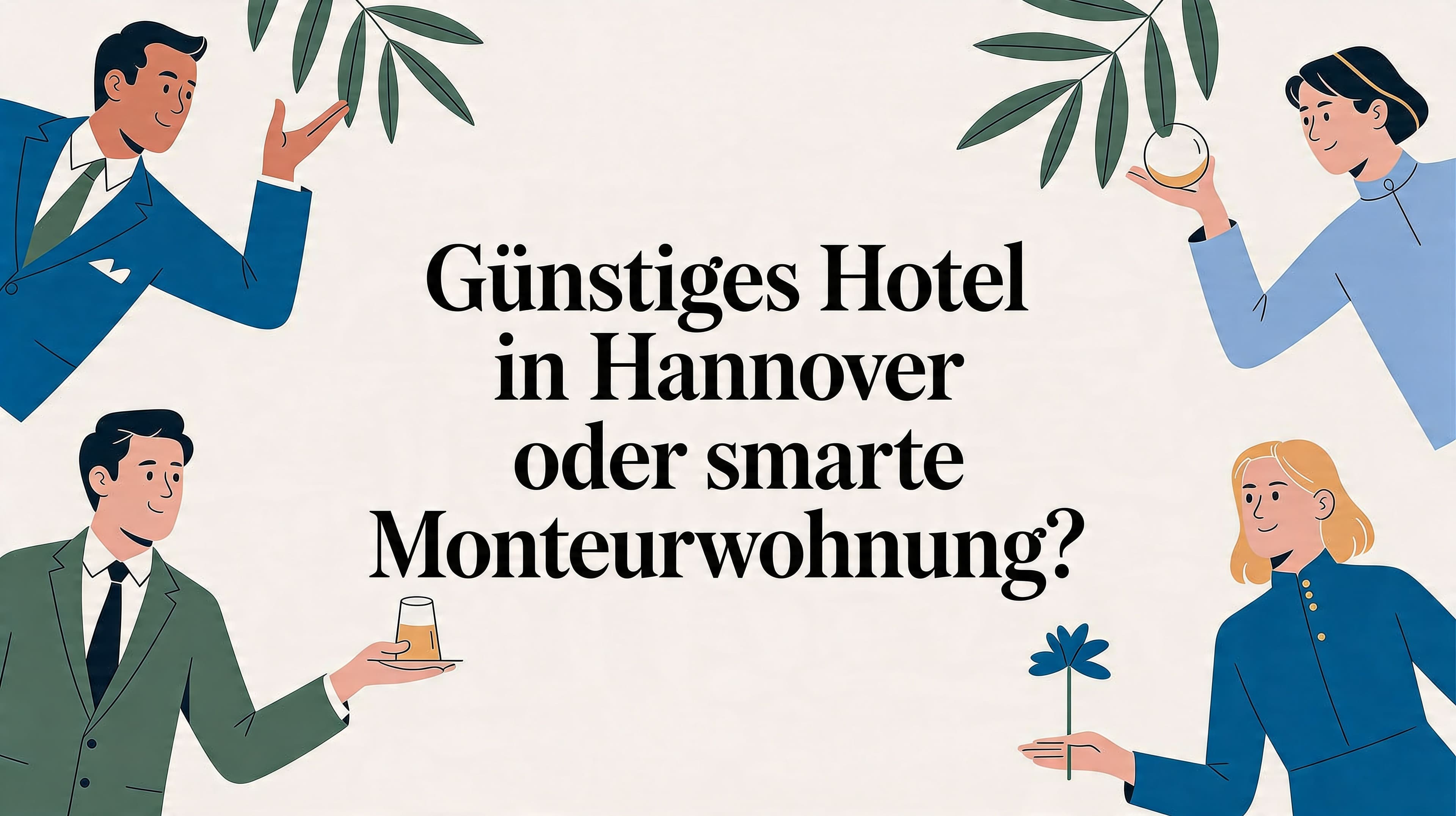 Günstiges Hotel in Hannover oder smarte Monteurwohnung?